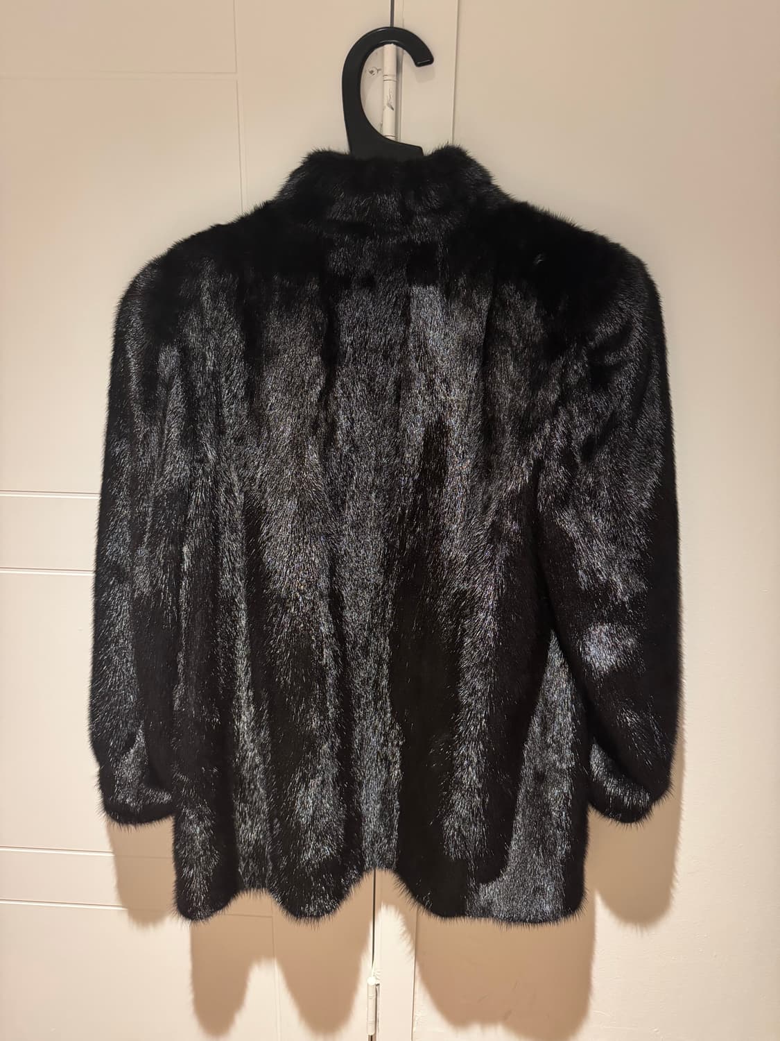 빈티지 밍크퍼자켓 블랙 상품이미지2