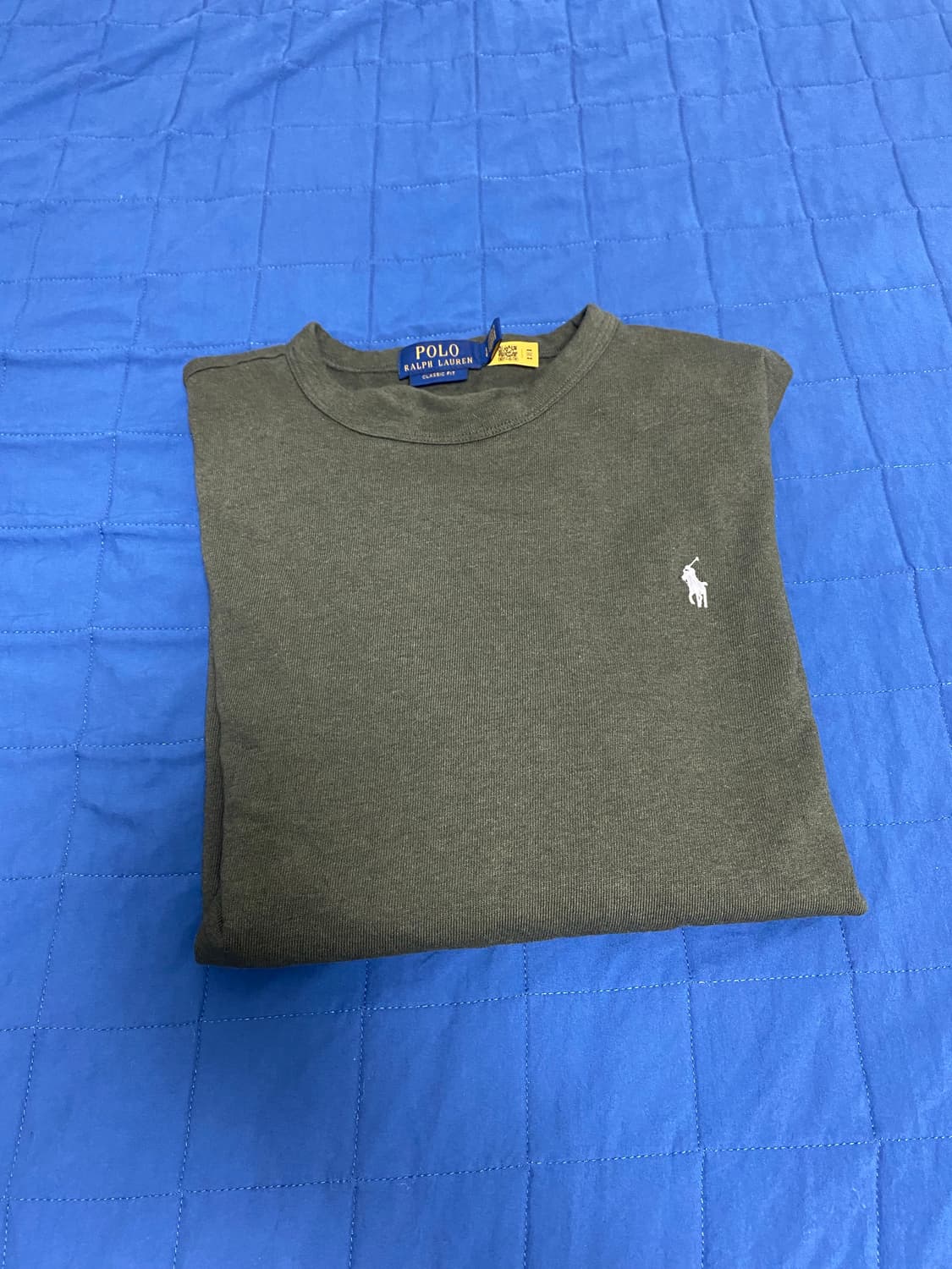 폴로 랄프로렌 헤비웨이트 긴팔 그린 상품이미지1