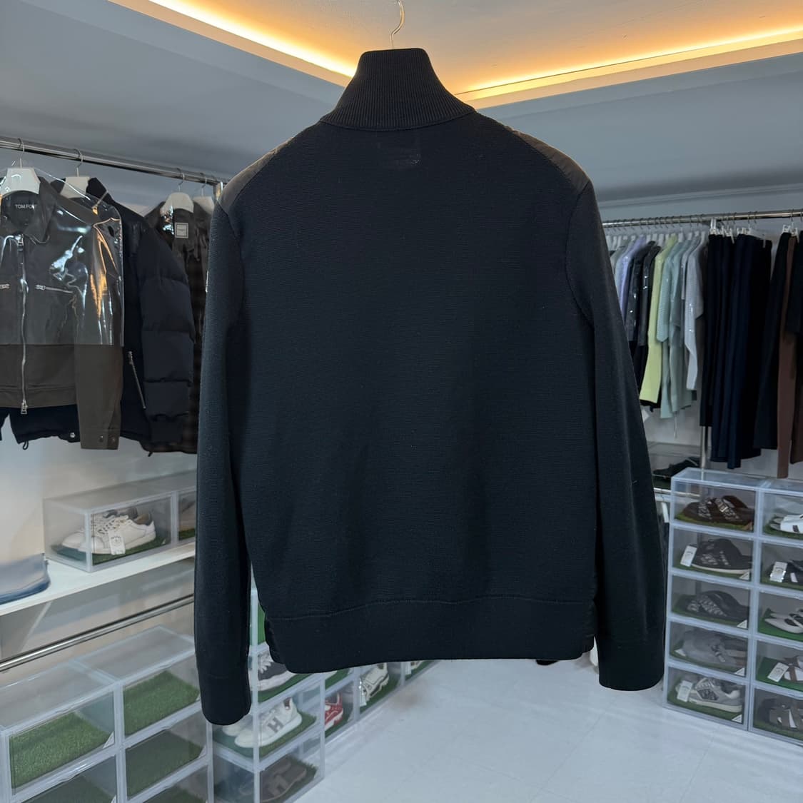 [리오브] 몽클레어 트리콧 울 가디건 니트 패딩 상품이미지2