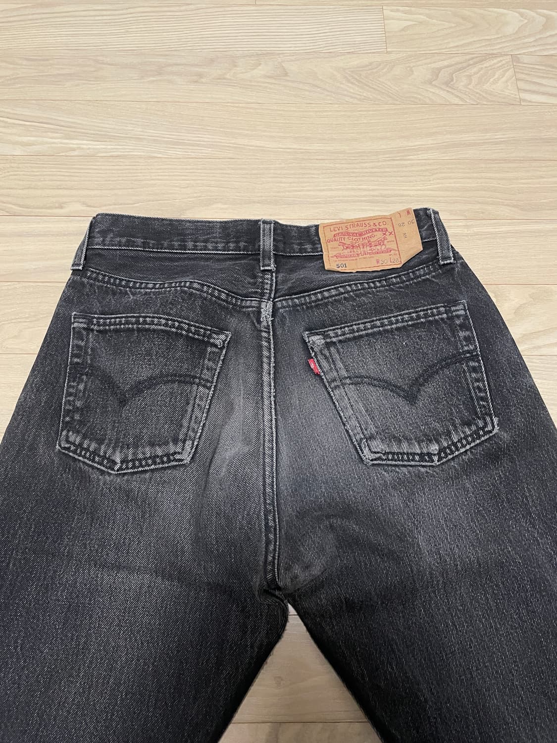 빈티지 리바이스 501 블랙 팝니다 상품이미지5