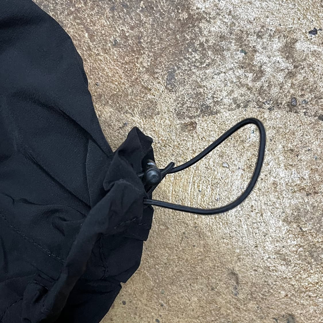 [정품] 라이프워크 블랙 강아지 프린팅 멜빵 바지 b16 상품이미지6