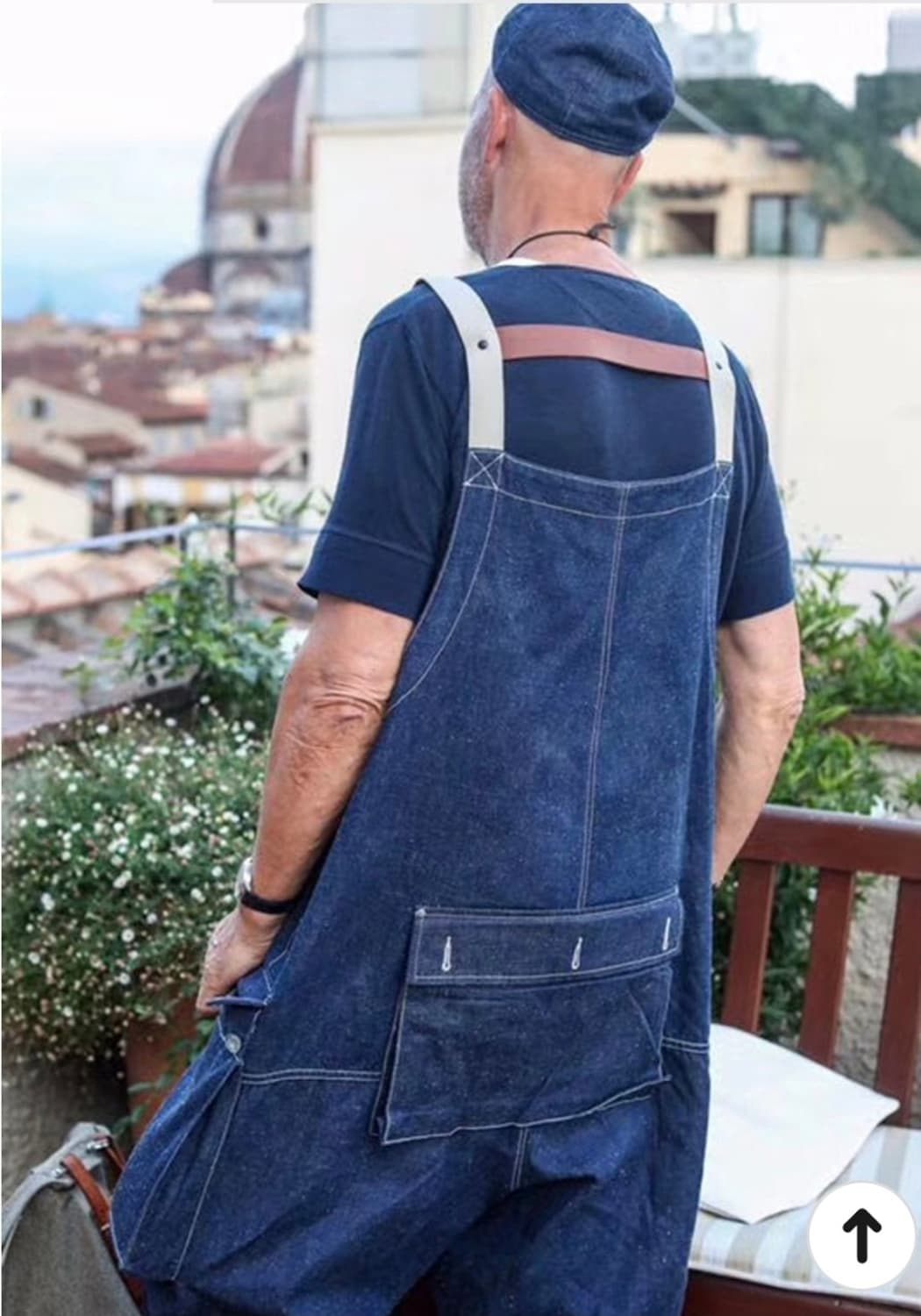 남자 데님 점프슈트  상품이미지4