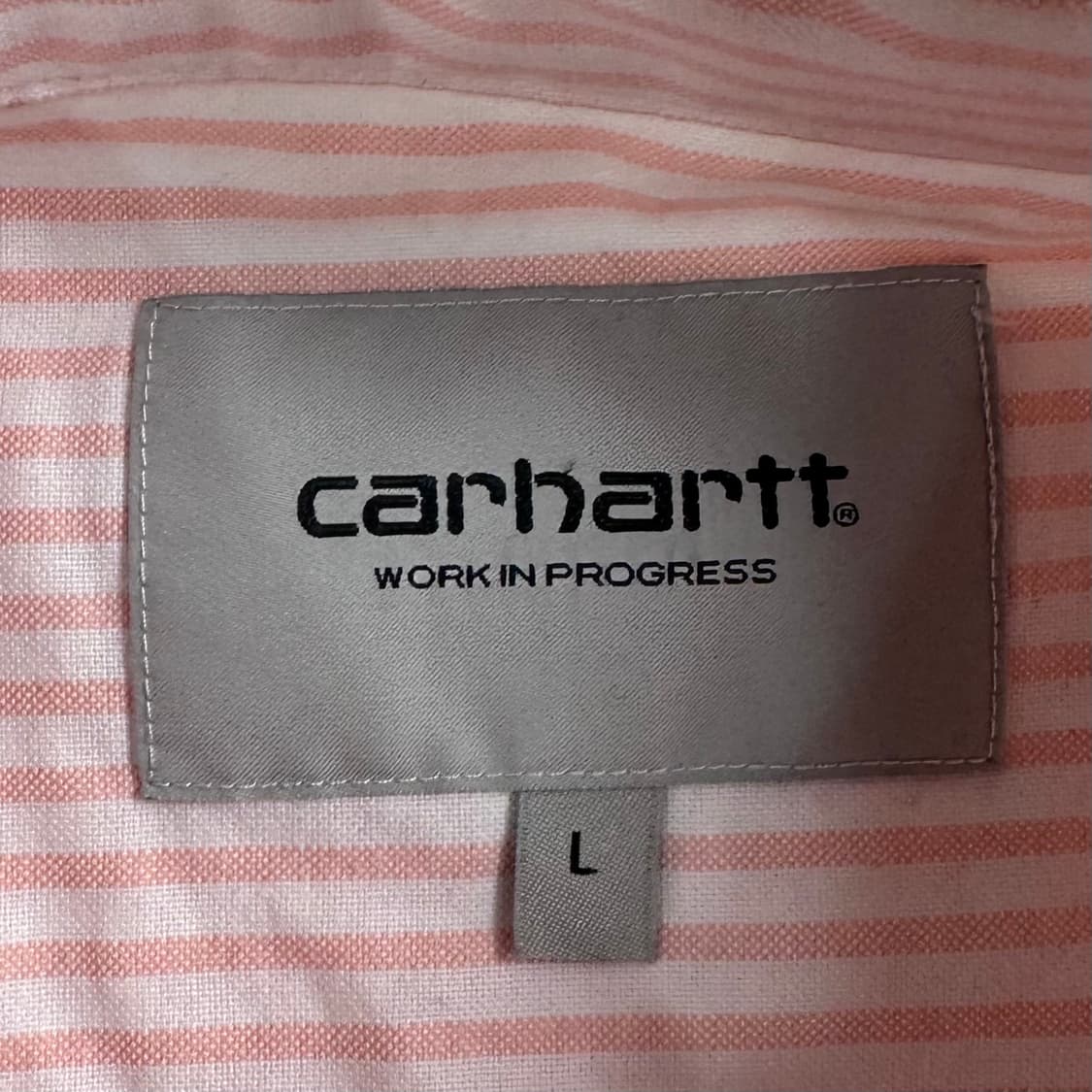 칼하트 옥스포드 스트라이프 셔츠   상품이미지5