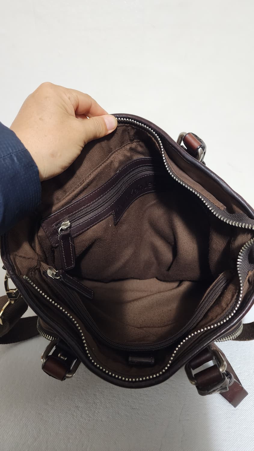 캘빈클라인 빈티지 캔버스 빅 토트백 겸 숄더백 상품이미지7