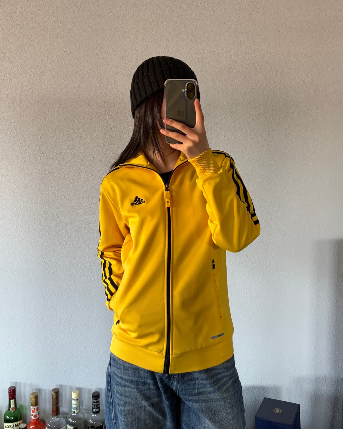 [S]아디다스 머스타드 옐로우 클래식 트랙탑 져지 상품이미지1