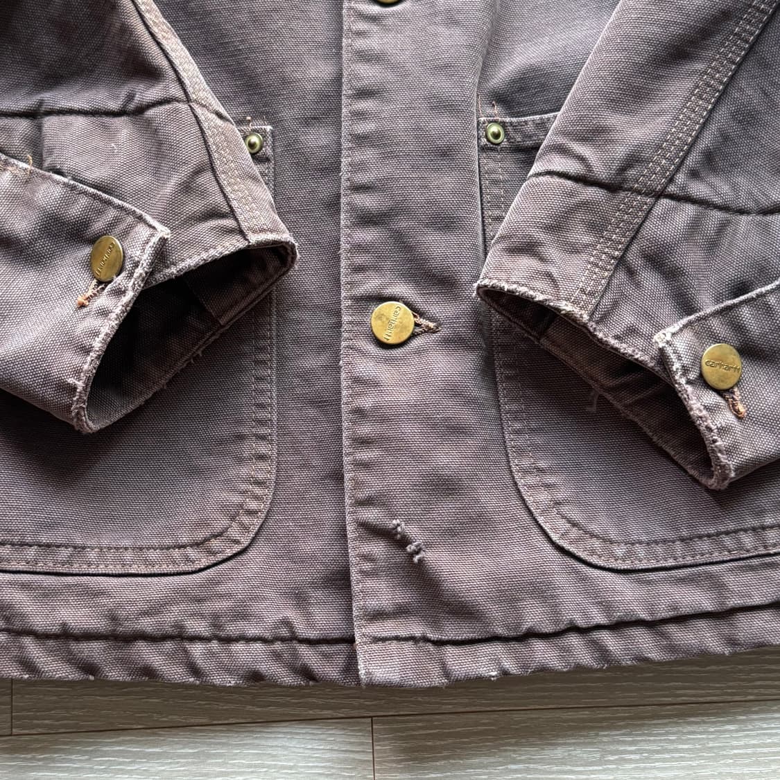 칼하트 브라운 초어자켓 XL~XXL 상품이미지4