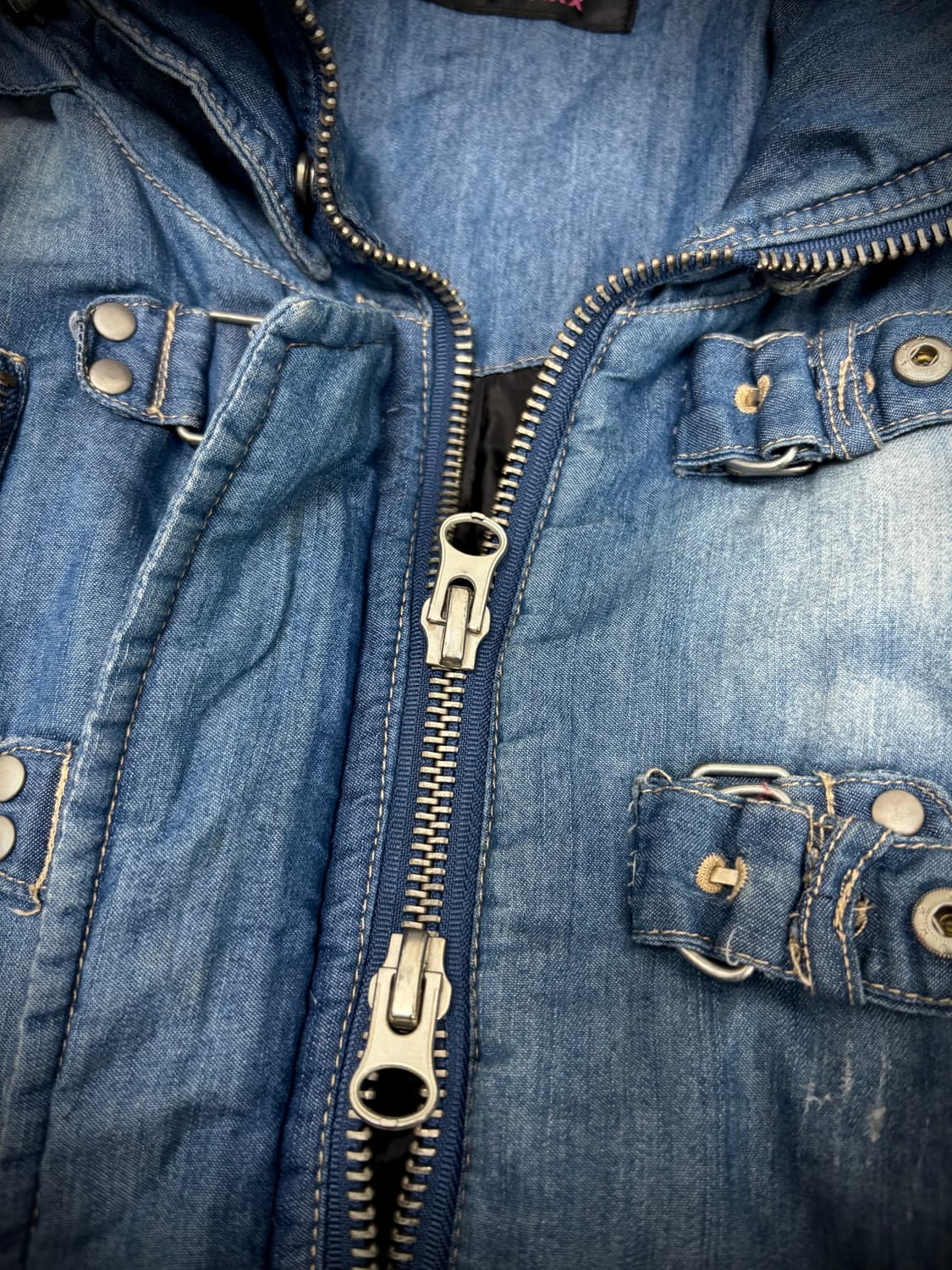 Rare 00’s Design Buckle Detail Racoon’s  상품이미지4