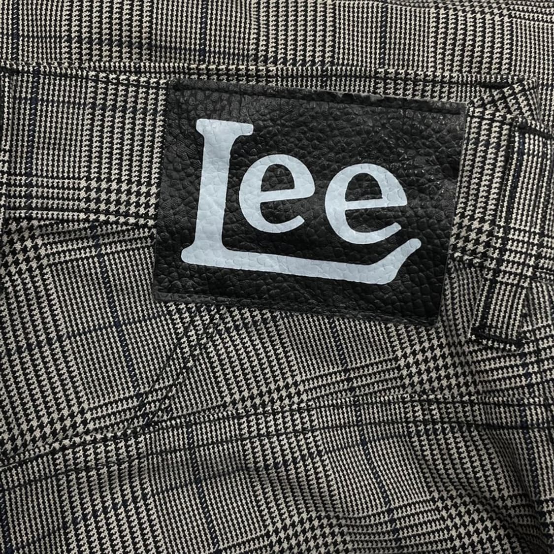 리 슬림핏 체크 팬츠 v0237 상품이미지5