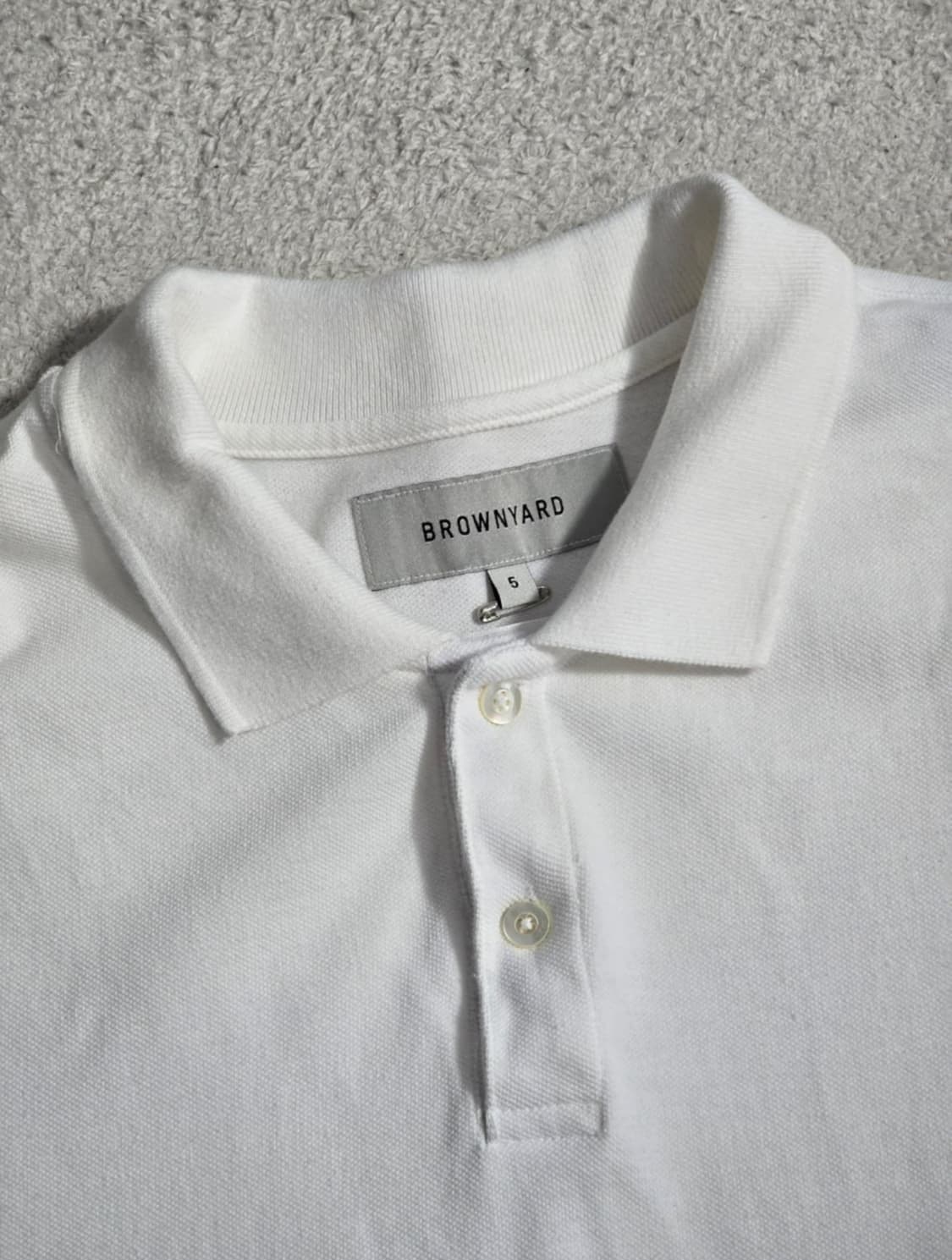 브라운야드 코튼 피케 폴로 셔츠 상품이미지8