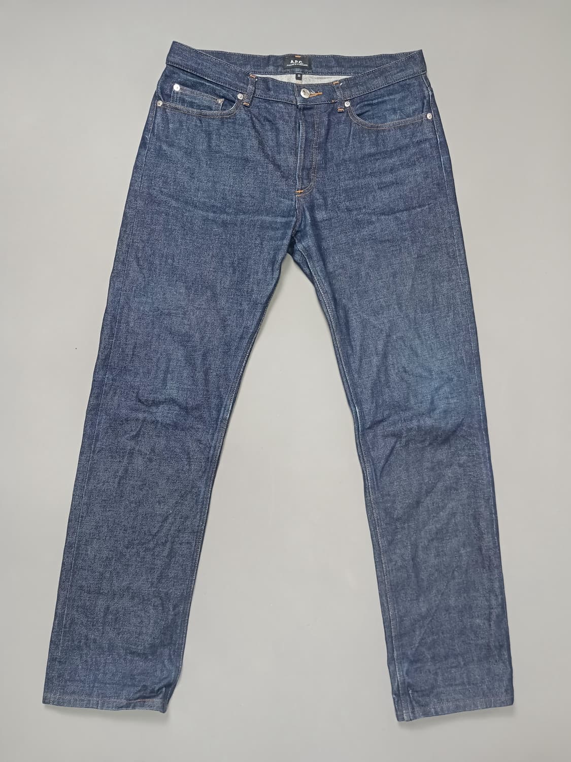 [33] APC 아페쎄  진청 생지 뉴스탠다드 진 청바지 상품이미지1