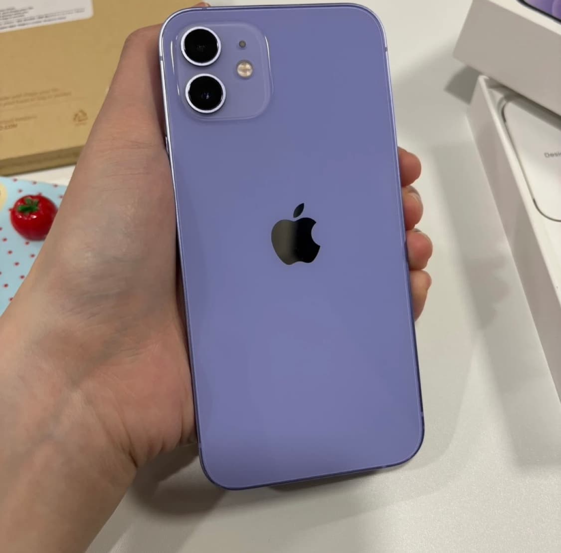 아이폰12 퍼플 256GB 자급제 상품이미지8
