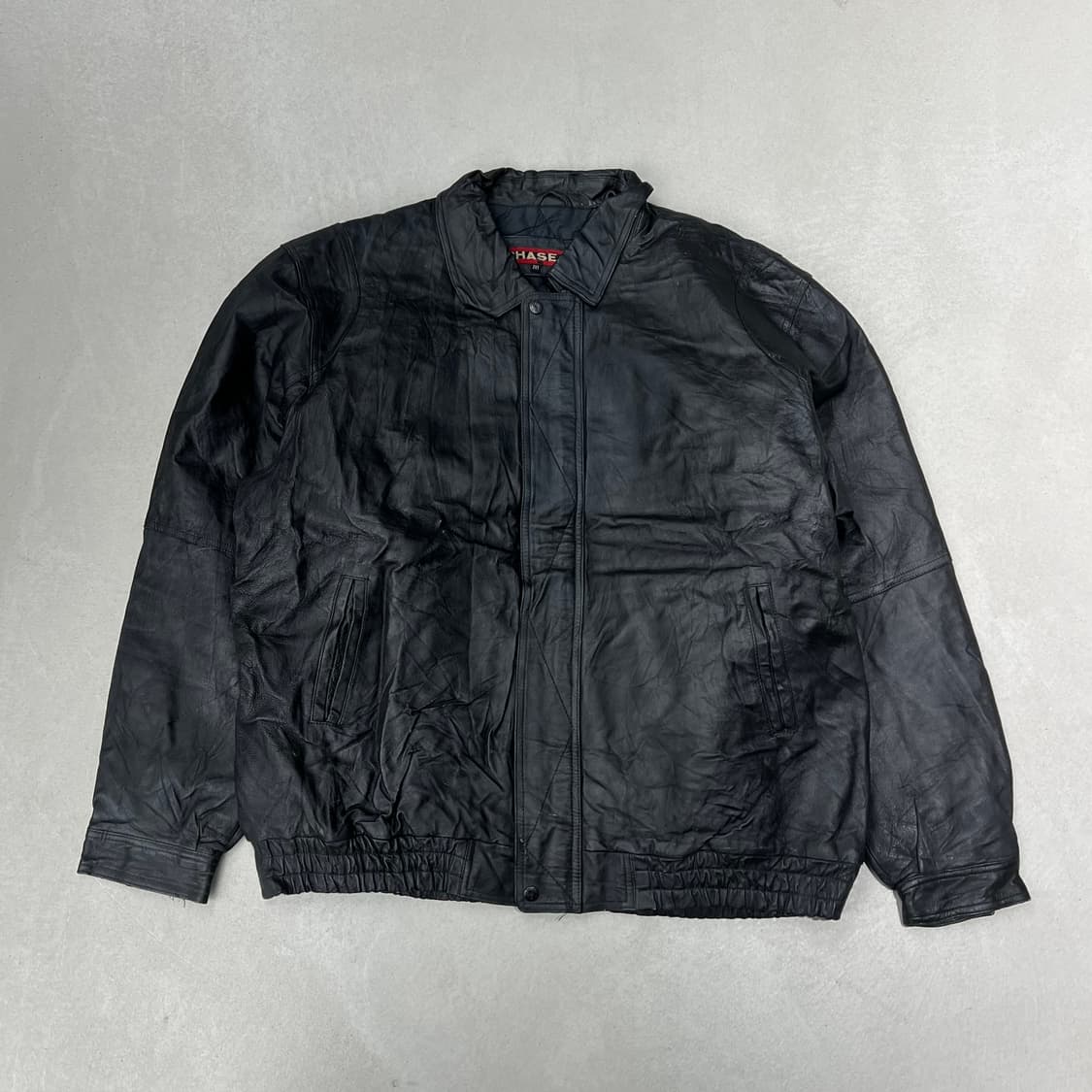 리얼 레더 봄버자켓 s09077 상품이미지1