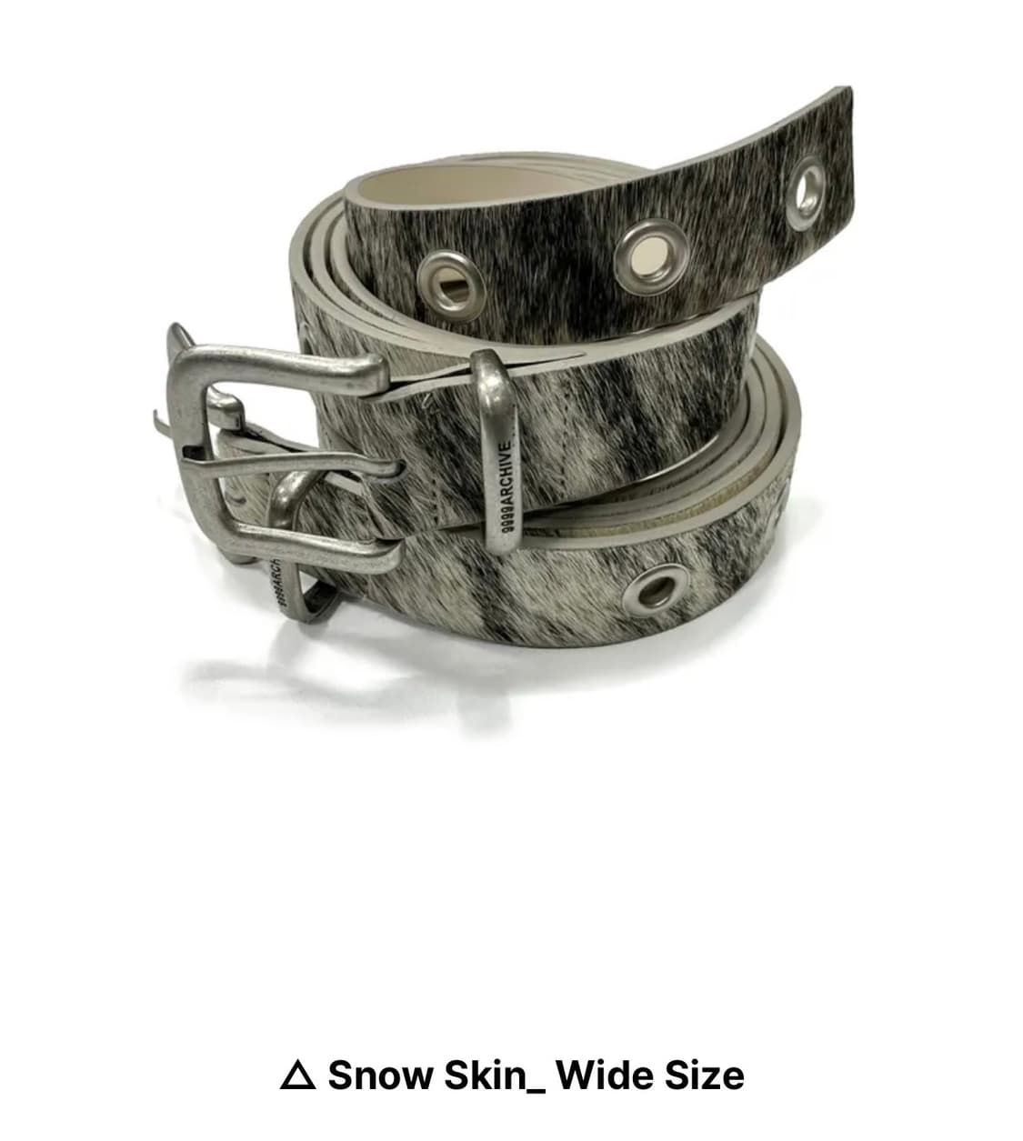 9999아카이브 송치 스노우 스킨 와이드 상품이미지1