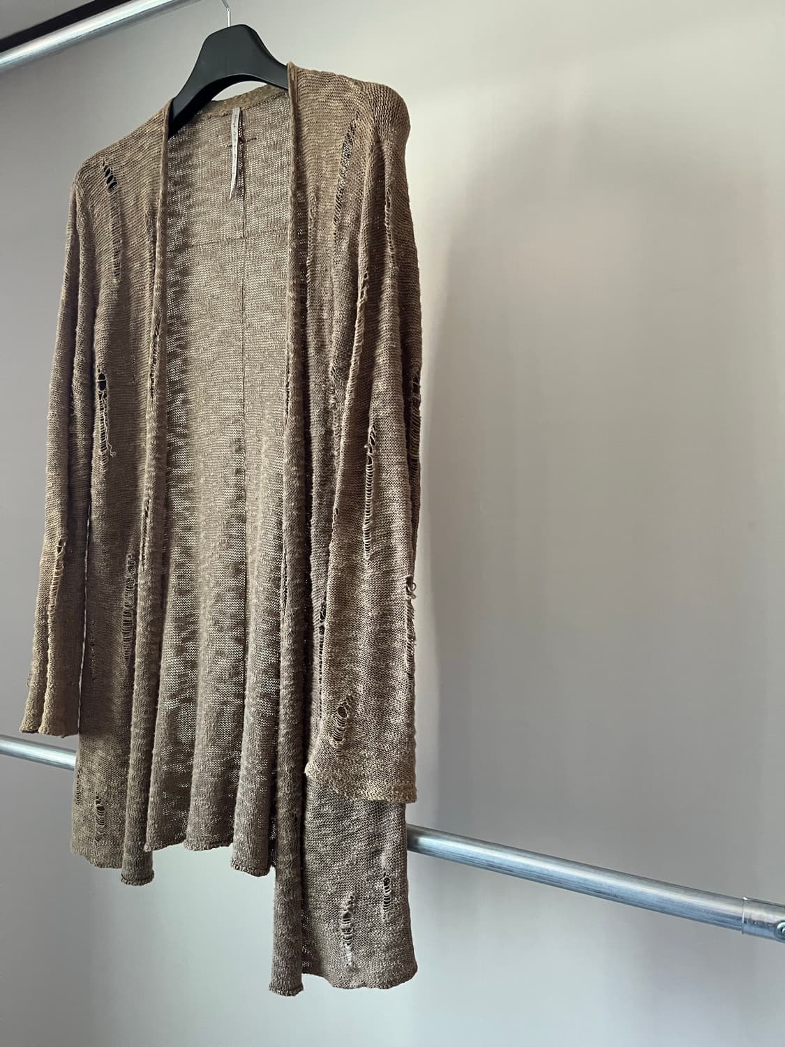 FIRST AID TO THE INJURED LINEN CARDIGAN 상품이미지3