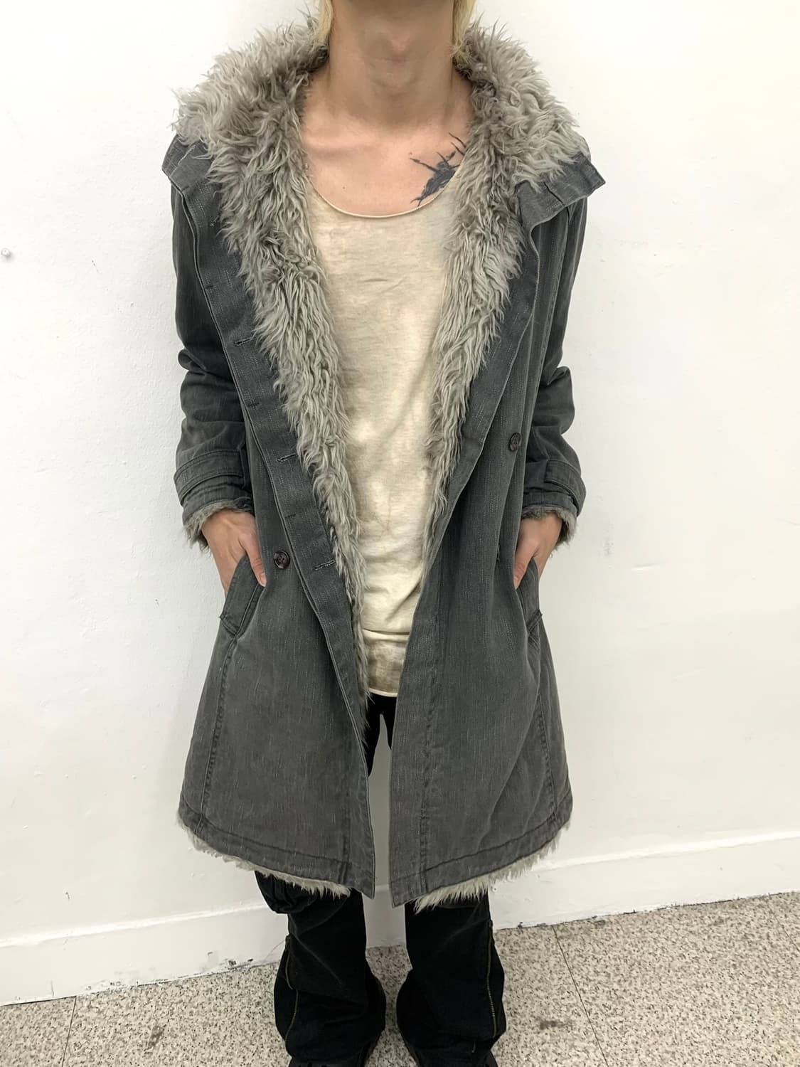 V-kei mood fur coat  상품이미지7