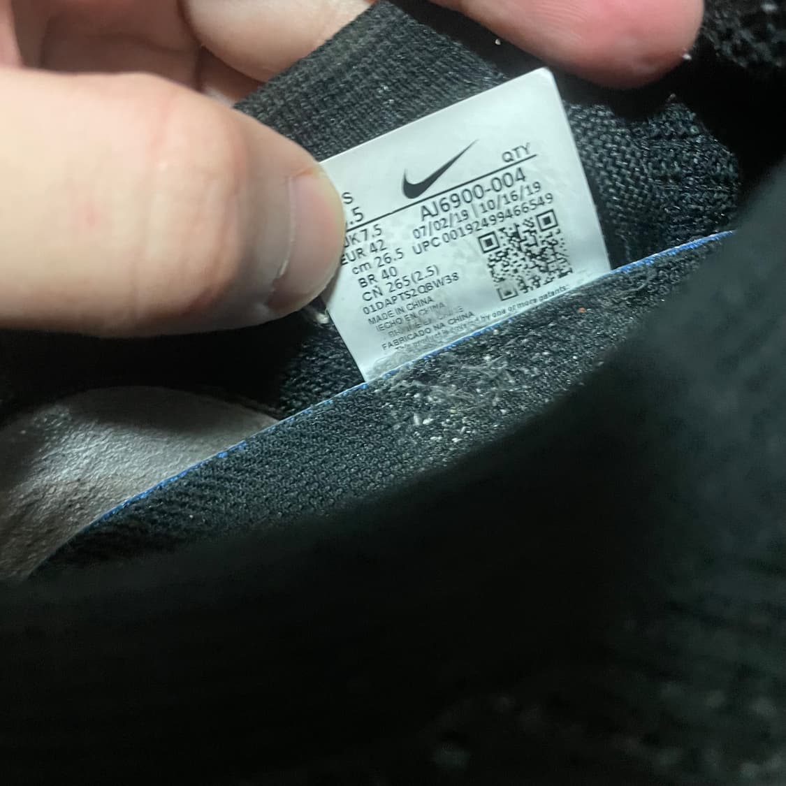 나이키 베이퍼 맥스 플라이니트 265mm 상품이미지3