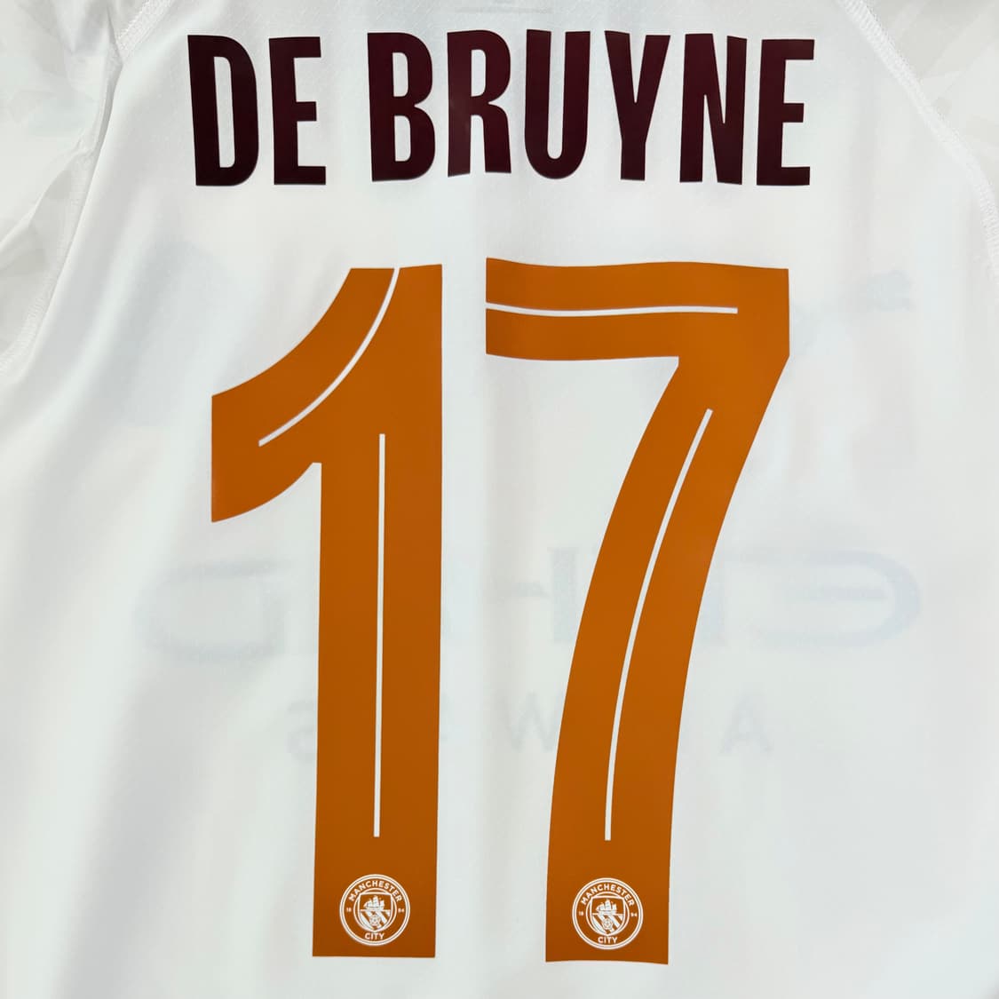 23-24 맨시티 어웨이 데브라이너 유니폼 상품이미지2