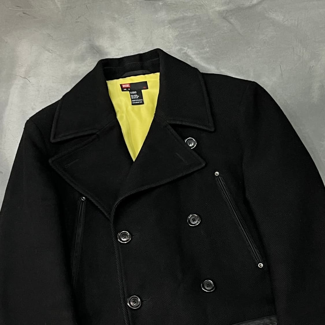  디젤 울 혼방 피코트 y14779 상품이미지3