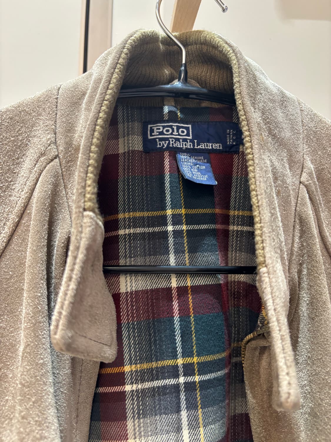 90's 폴로 스웨이드 바라쿠타 자켓 M 상품이미지5