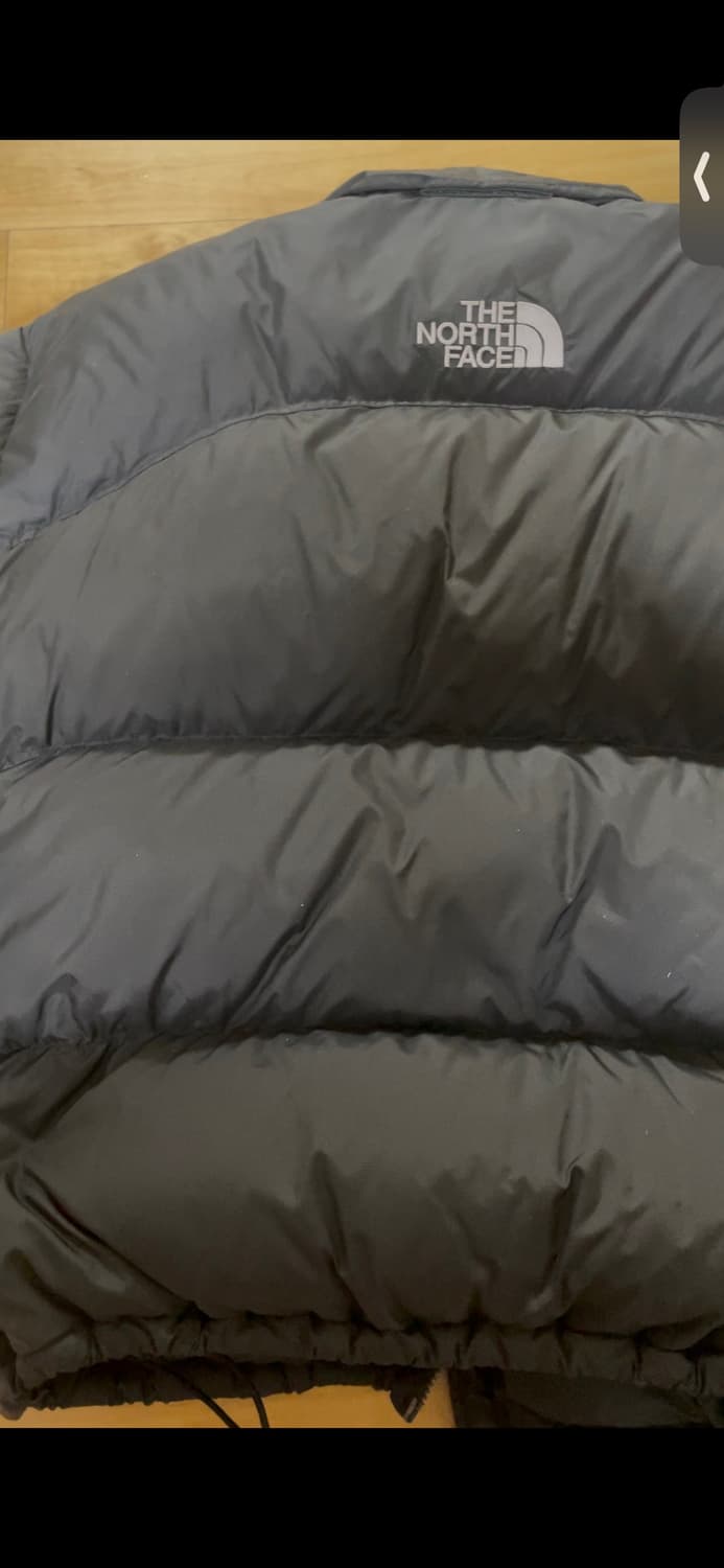 [L] 떨이 노스페이스 센터로고 눕시 다크 그레이 상품이미지2