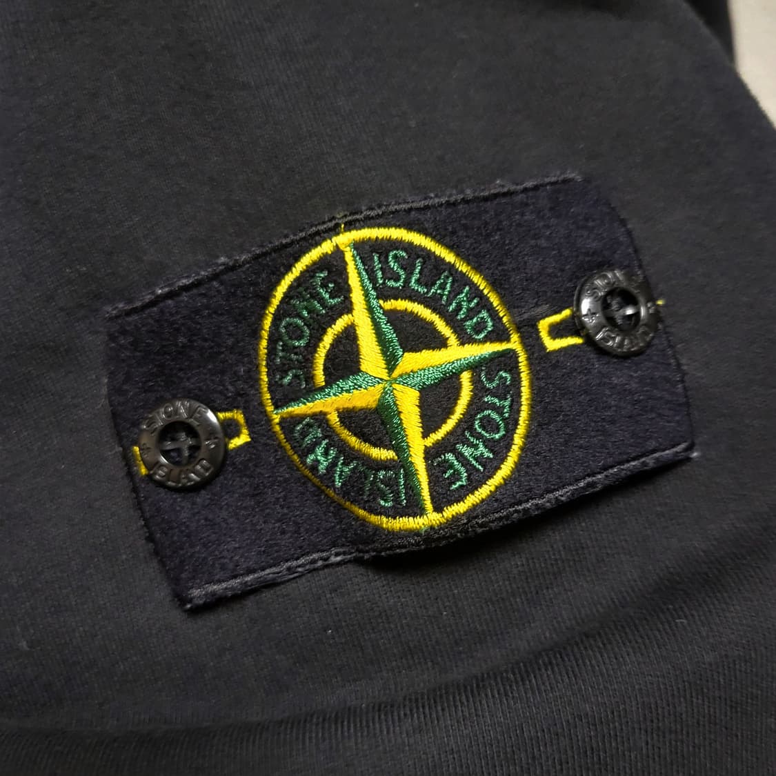 [정품] M / 21SS 스톤아일랜드 후드티 블랙 상품이미지3