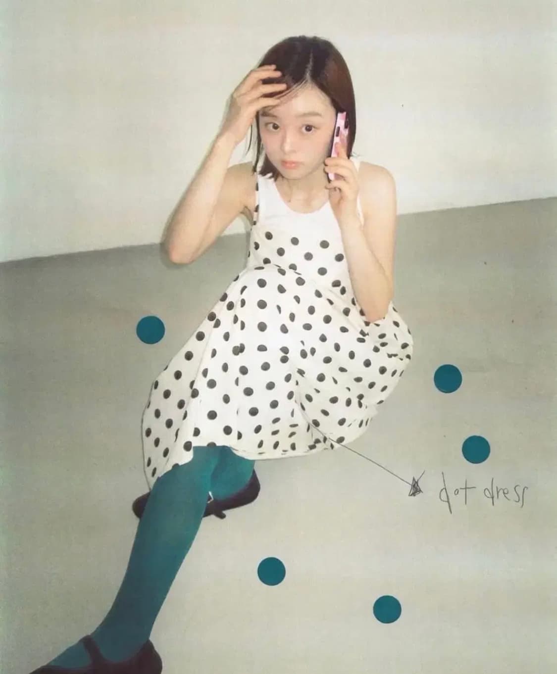 parkvin 파크빈 도트 원피스 팝니다 상품이미지2