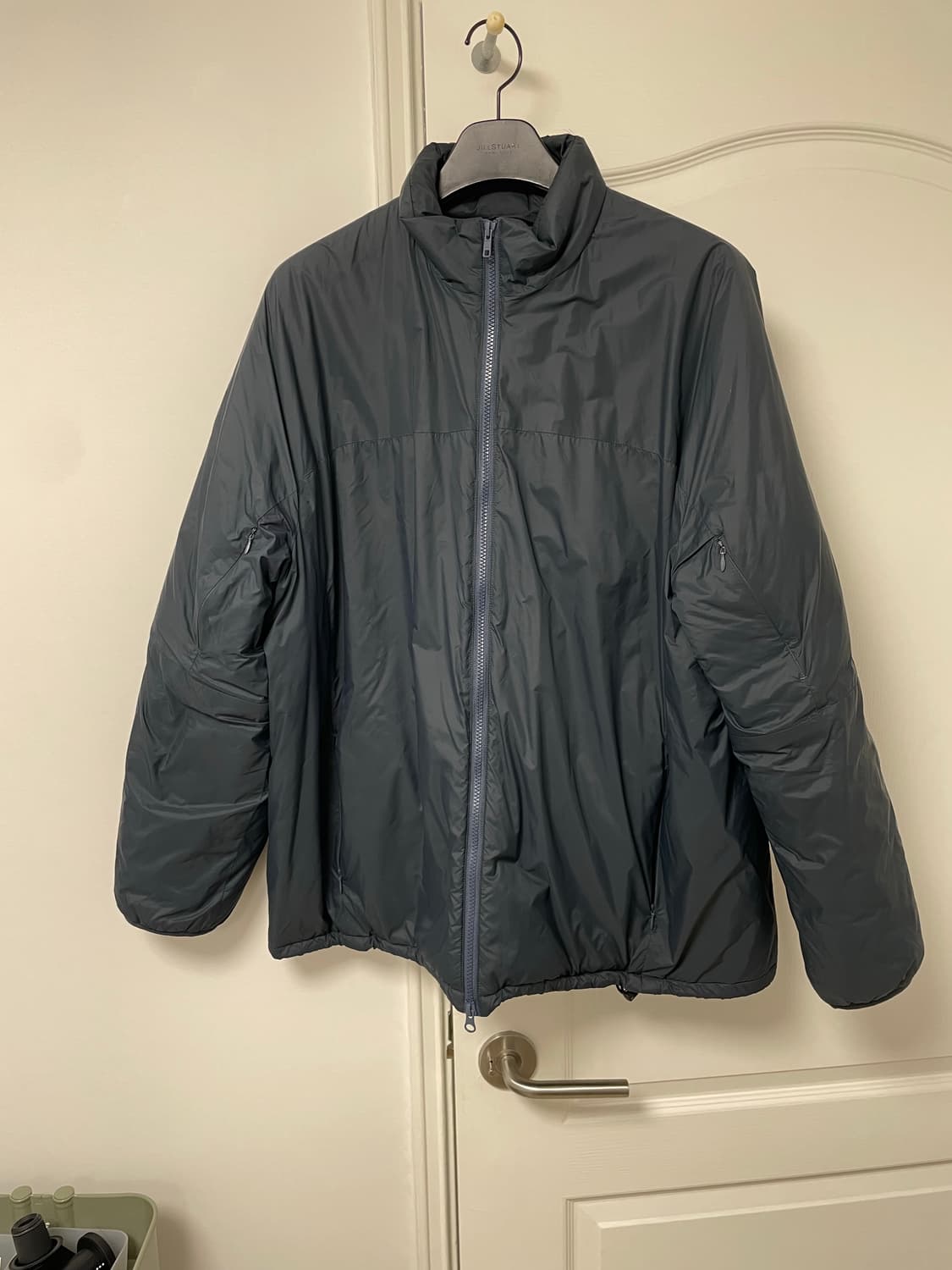 포터리 나일론 믹 점퍼 네이비 4사이즈 상품이미지2