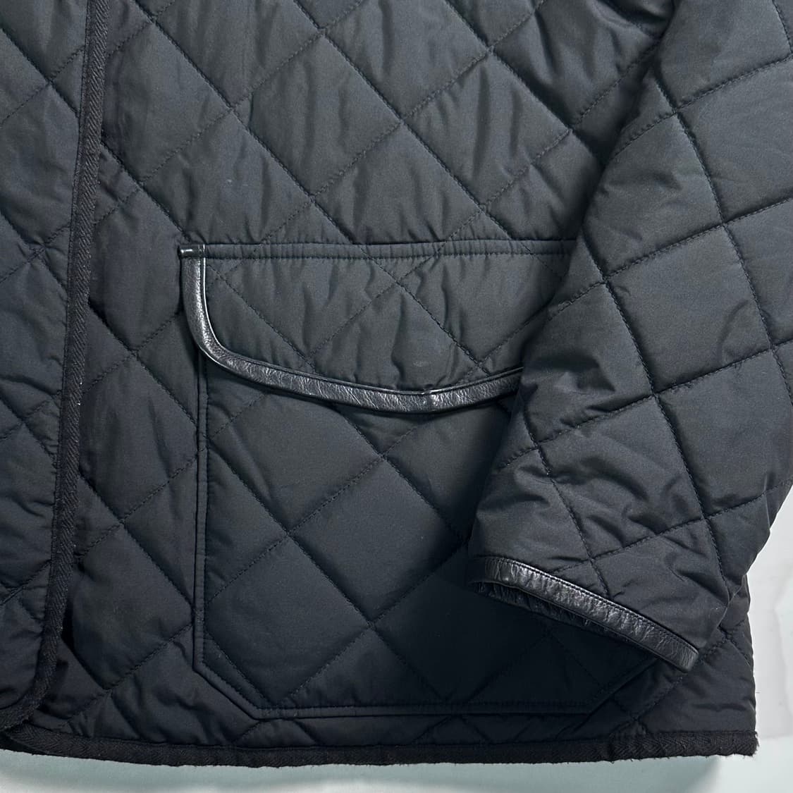폴로 랄프로렌 블랙 퀼팅 자켓 상품이미지5