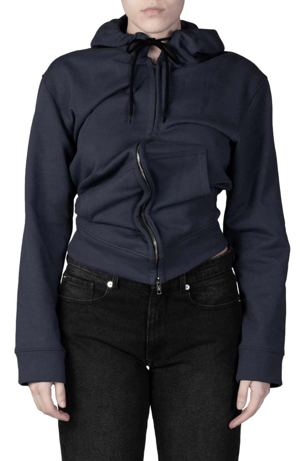 바퀘라 트위스트 집업 네이비 상품이미지1