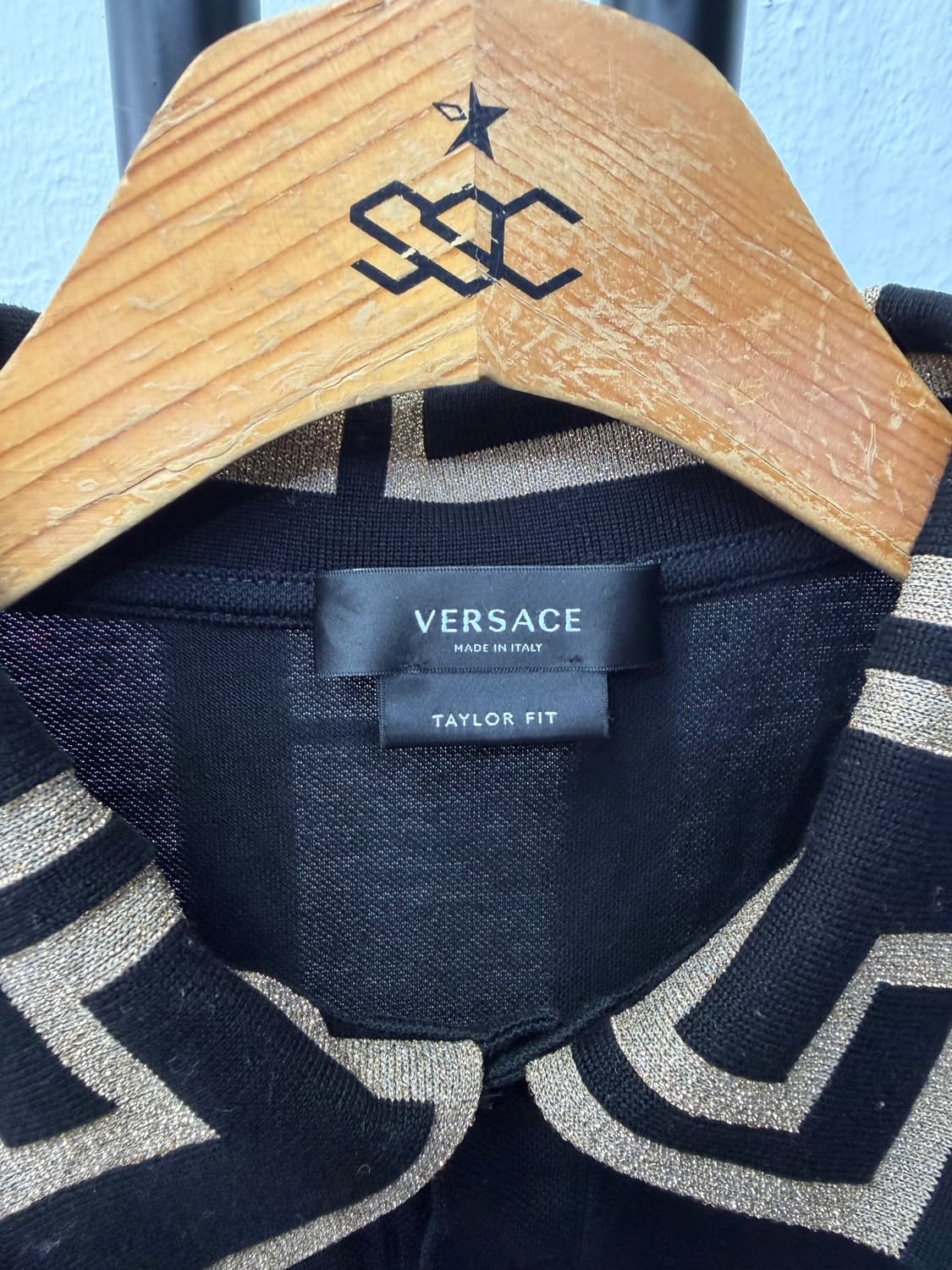정품) 베르사체 신형 남성 블랙 메두사 PK 반팔티 XL 상품이미지6