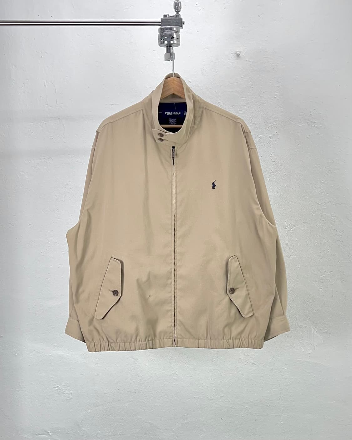 폴로 랄프로렌 골프 베이지 트윌 바라쿠타 자켓 상품이미지1
