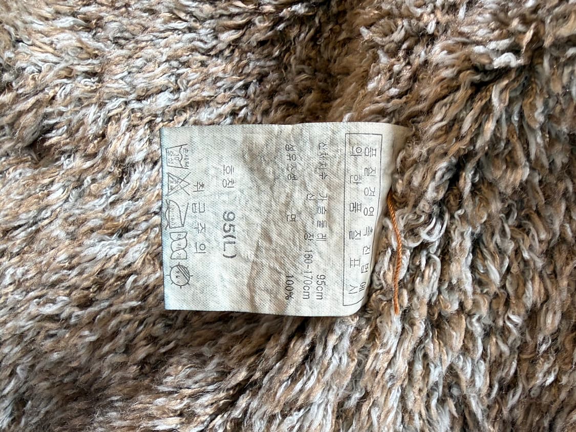 [L] UVEEX Vintage FUR DENIM JACKET 상품이미지4