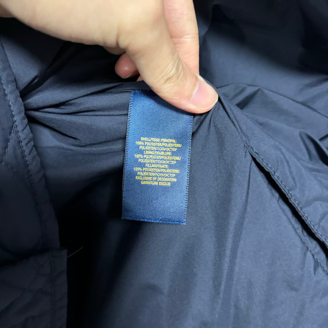 폴로 랄프로렌 신형 퀄팅 경량 패딩 상품이미지3