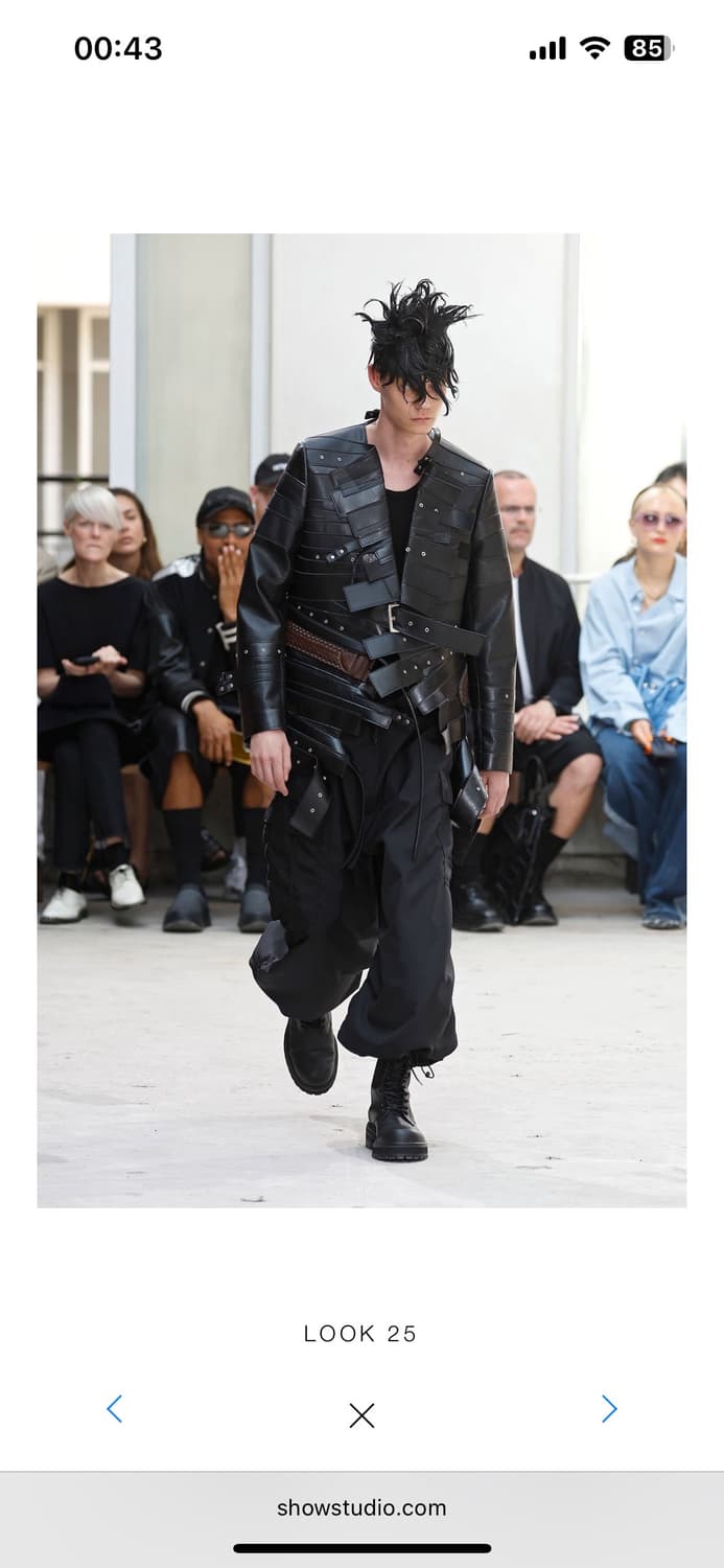 [s] 준야와타나베 24ss 비대칭 카고 팬츠 상품이미지1