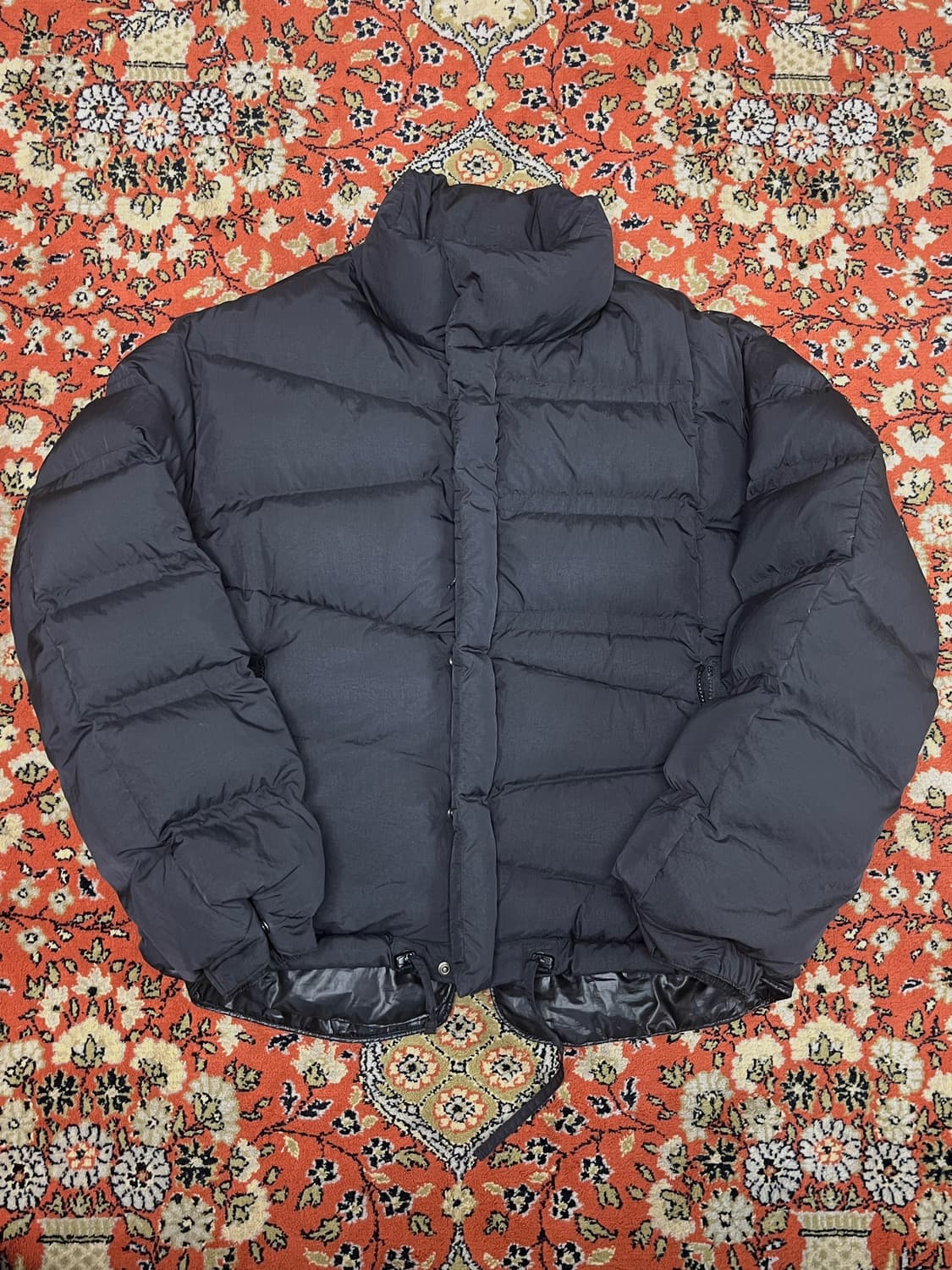 [M] 언어펙티드 UNAFFECTED 레이어드 패딩 블랙 상품이미지1