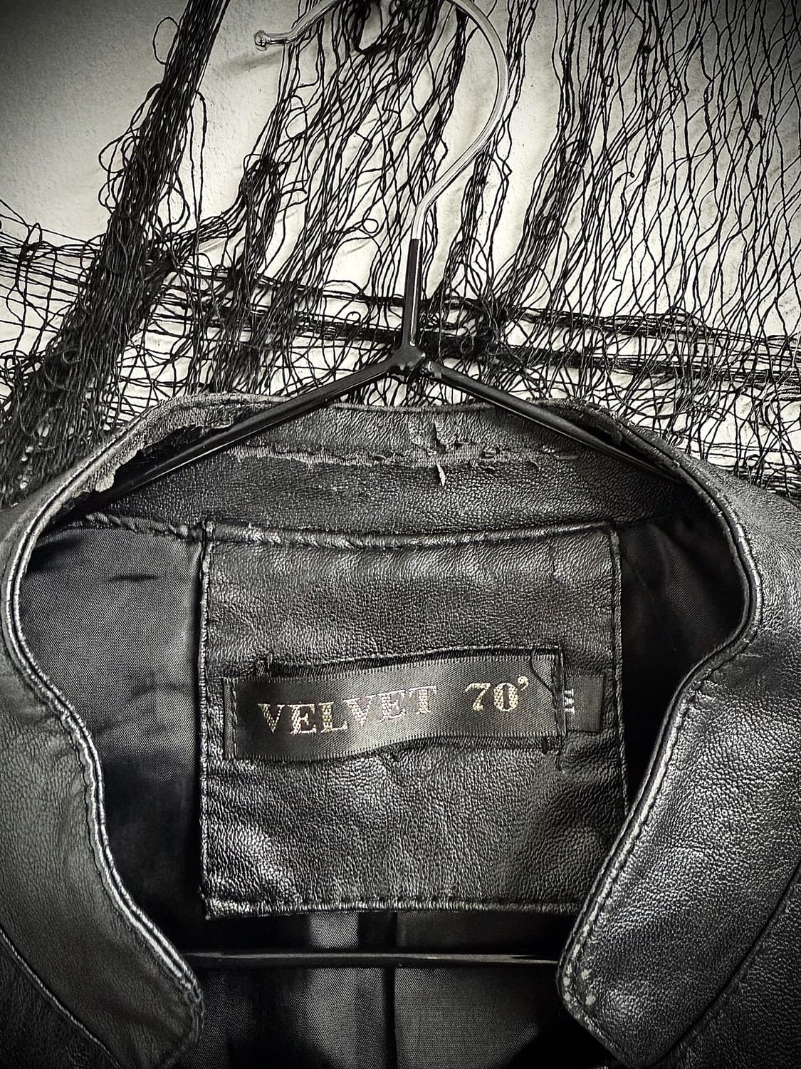 00s rockchic mood leather jacket 상품이미지4