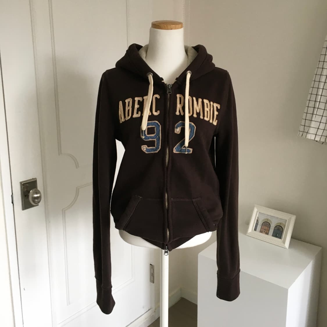 아베크롬비 투웨이 후드집업 브라운 상품이미지1