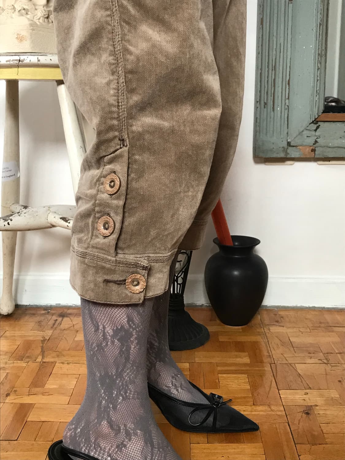 vintage corduroy button pants (29inch) 상품이미지5