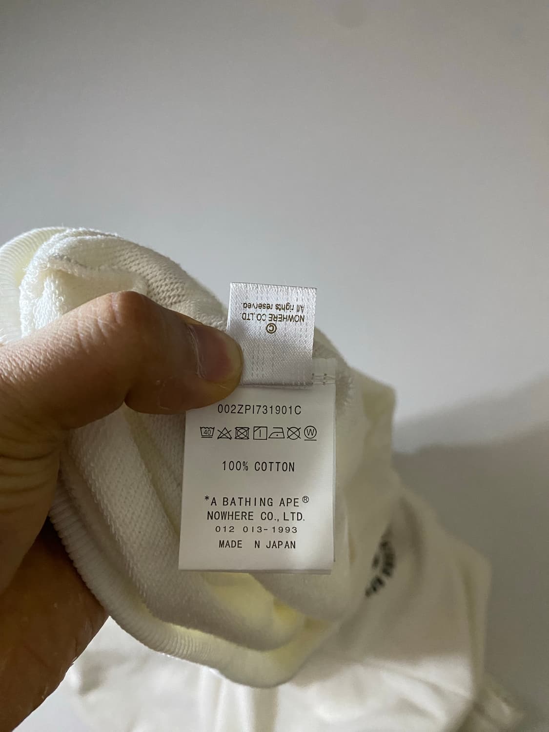 A BATHING APE X STUSSY 콜라보 후드티 M 상품이미지9