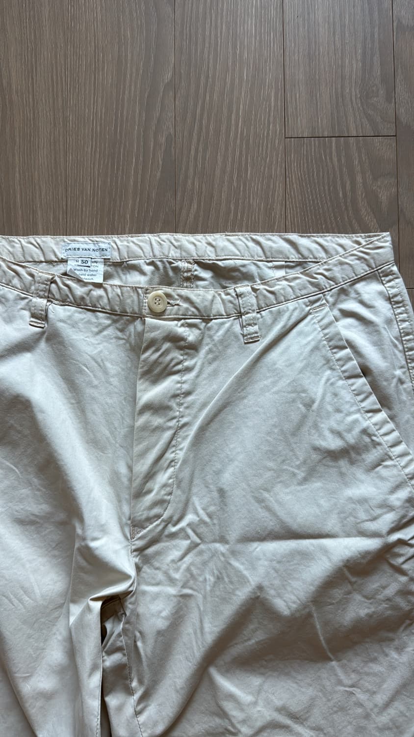 90s 드리스반노튼 코튼 치노 팬츠 상품이미지3