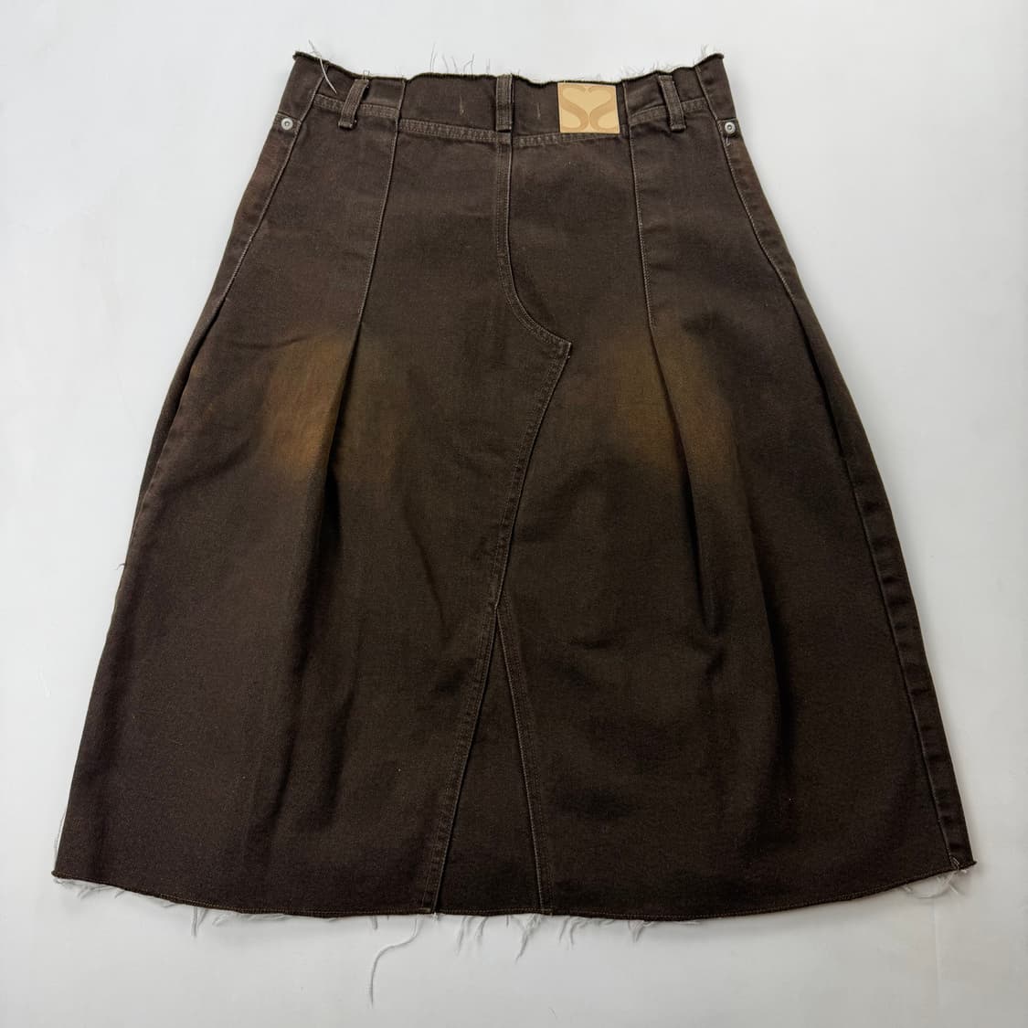 saysra 세이스라 washed denim skirt 상품이미지7