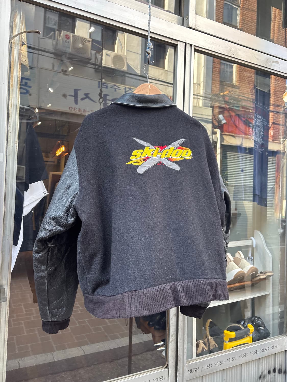 Skidoo 울 누빔 바시티 재킷 상품이미지3