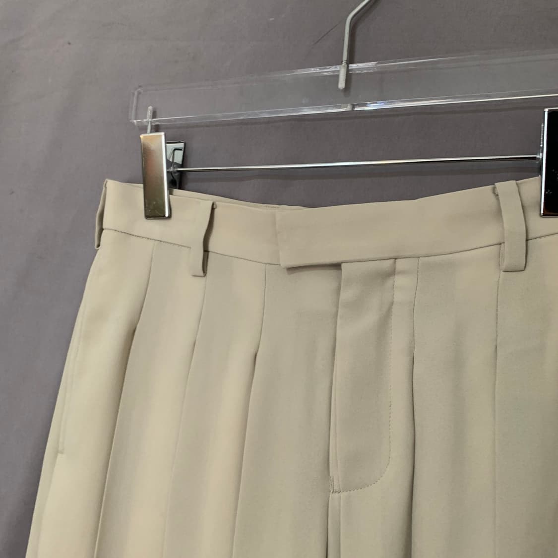 1 언더커버 2020 핀턱 플리츠 와이드 슬랙스 팬츠 바지 상품이미지5