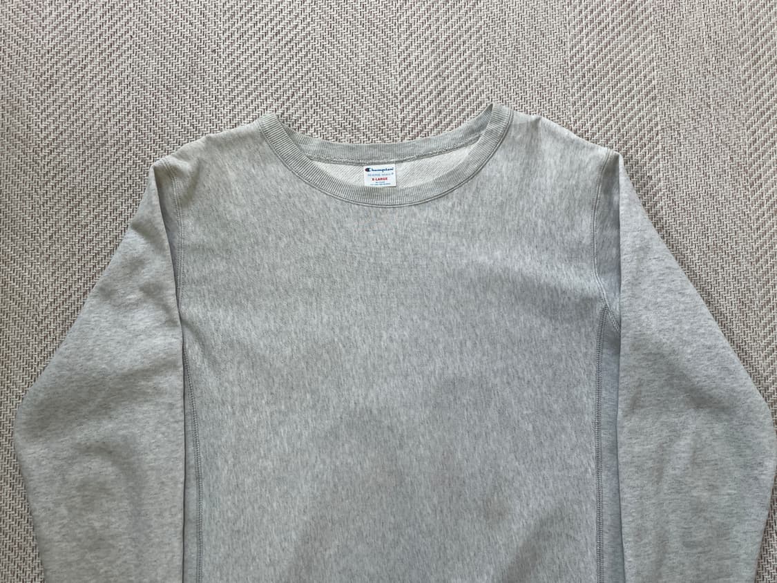 챔피온 리버스위브 그레이 스웻셔츠  상품이미지3