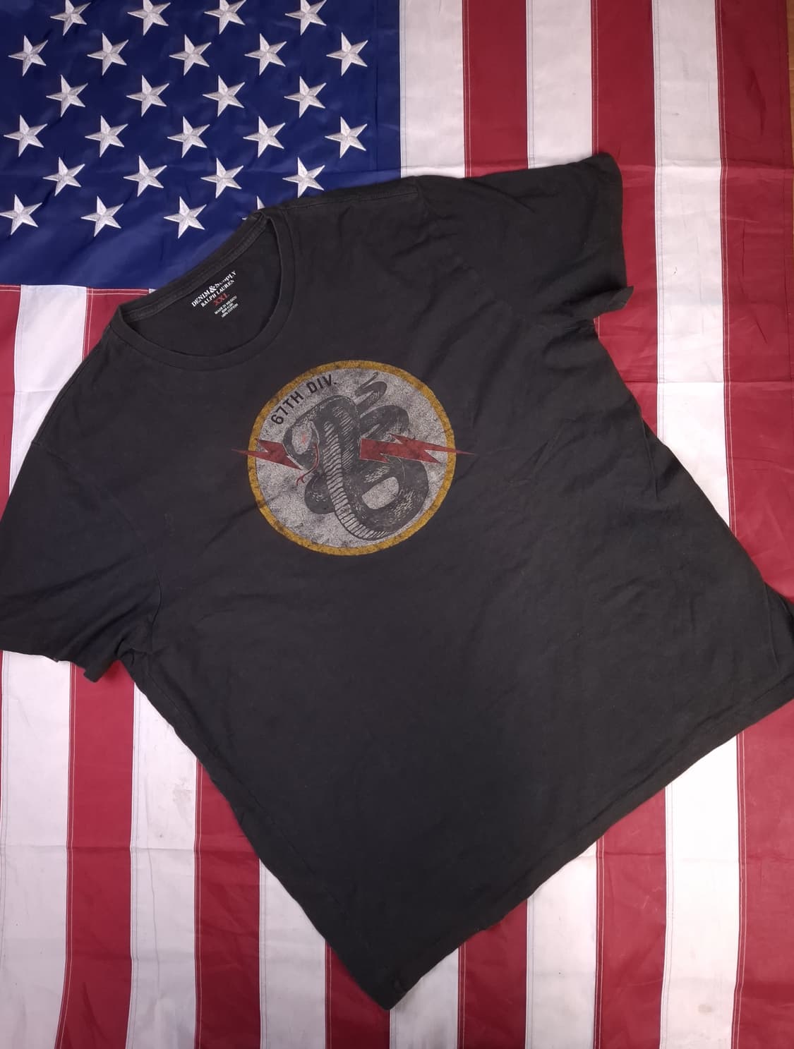 오리지날 데님앤서플라이 밀리터리 반팔티셔츠 상품이미지1