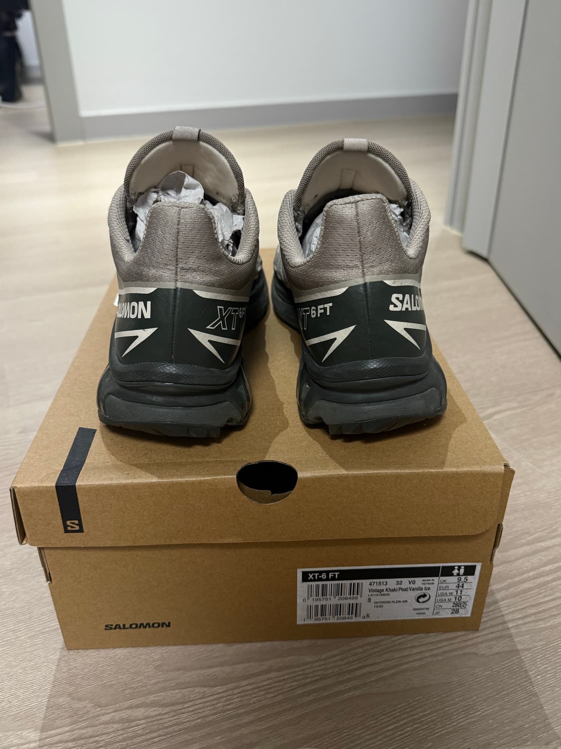 살로몬 XT-6 FT 빈티지카키 280 상품이미지5