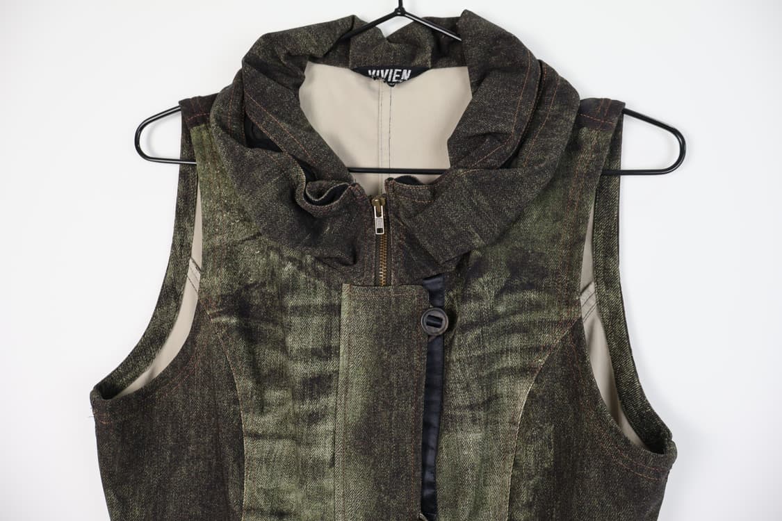 Vivien Nylon Graphic Vests 상품이미지6
