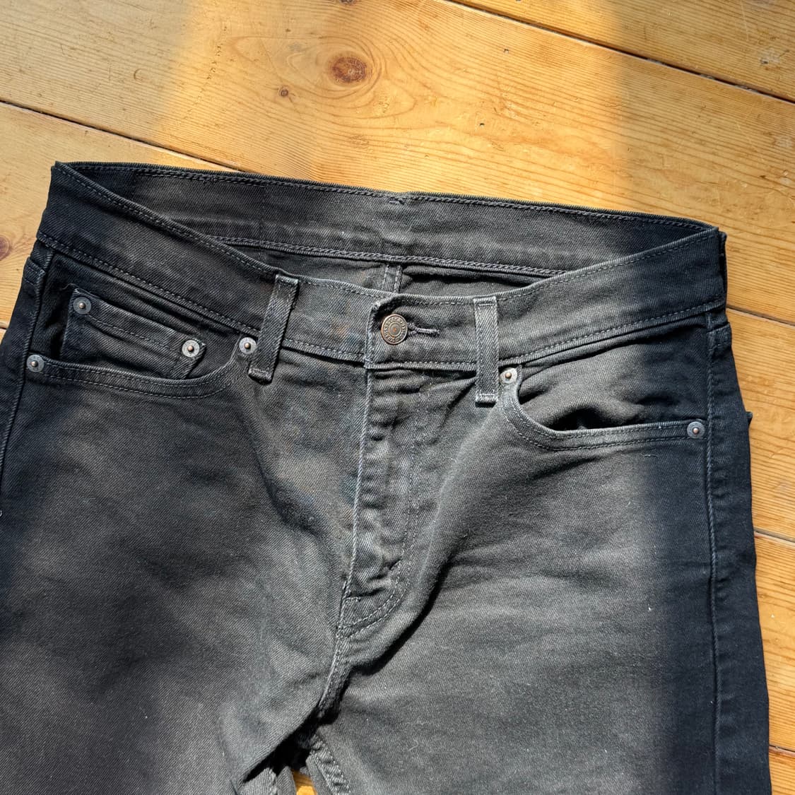 리바이스 505 블랙진 상품이미지4