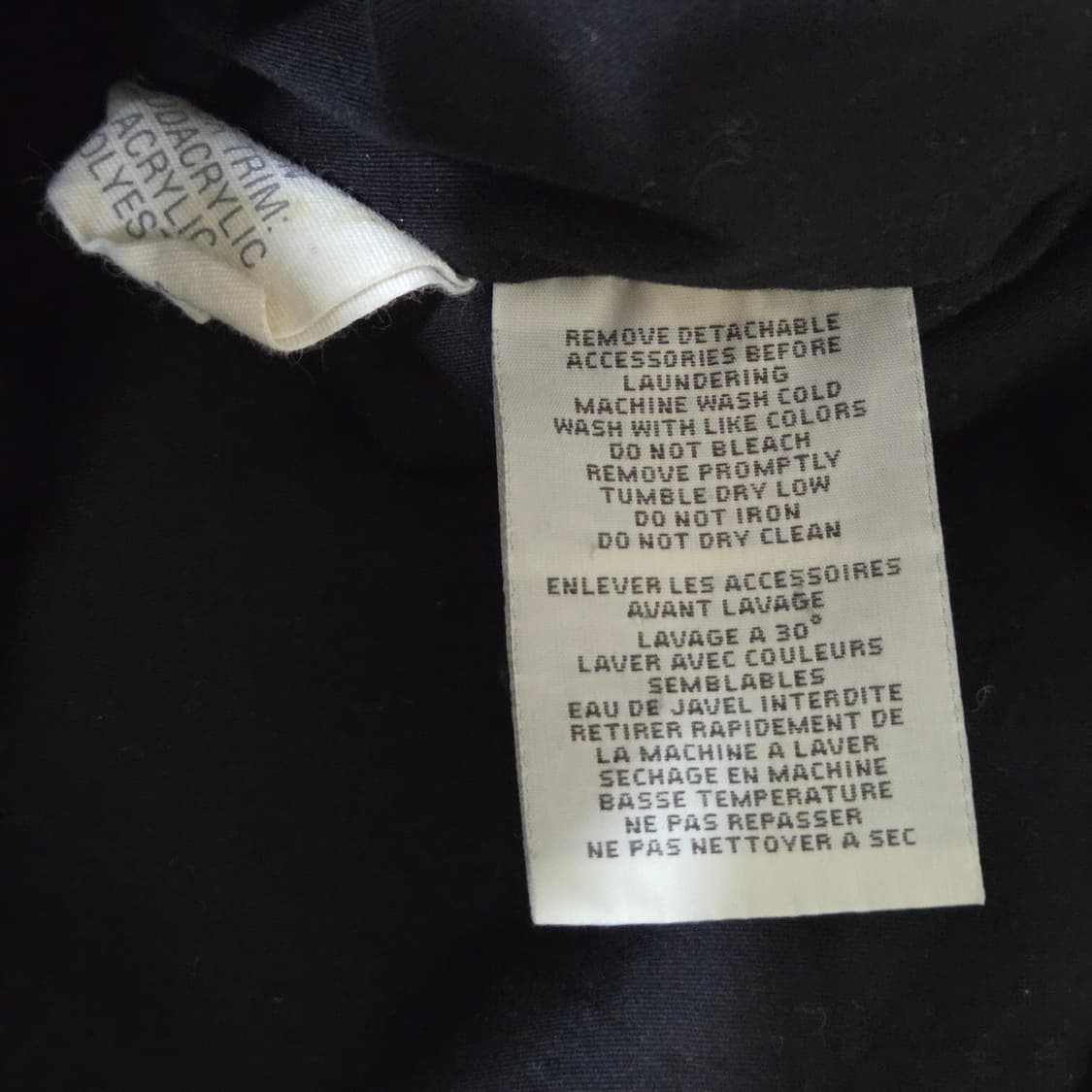 데님앤서플라이 다운 야상패딩 S 상품이미지4