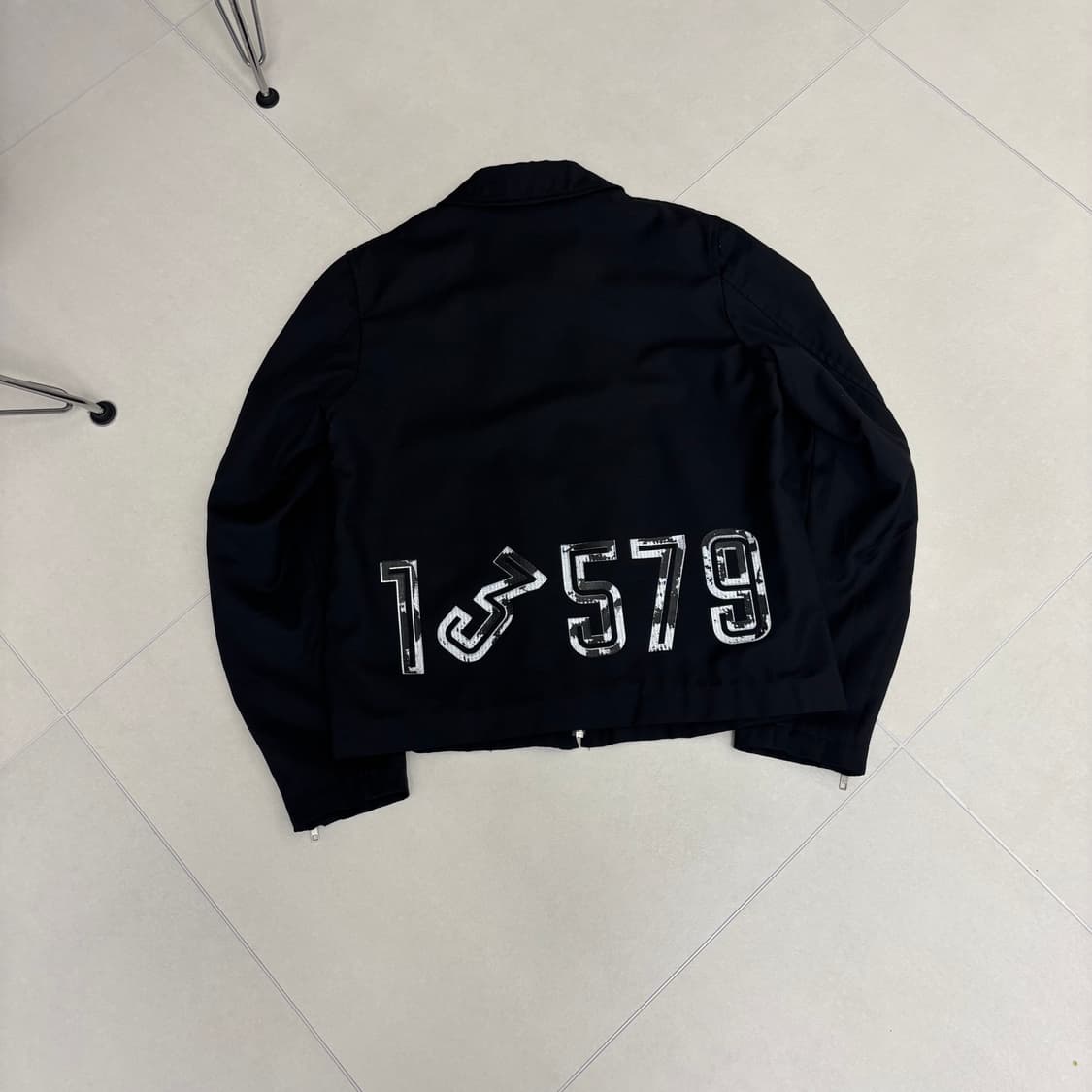 꼼데가르송 블랙 울 자켓 상품이미지2